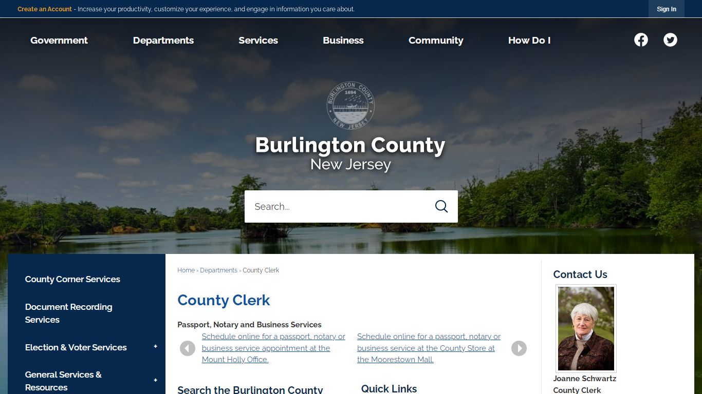 Burlington County, NJ - Official Website